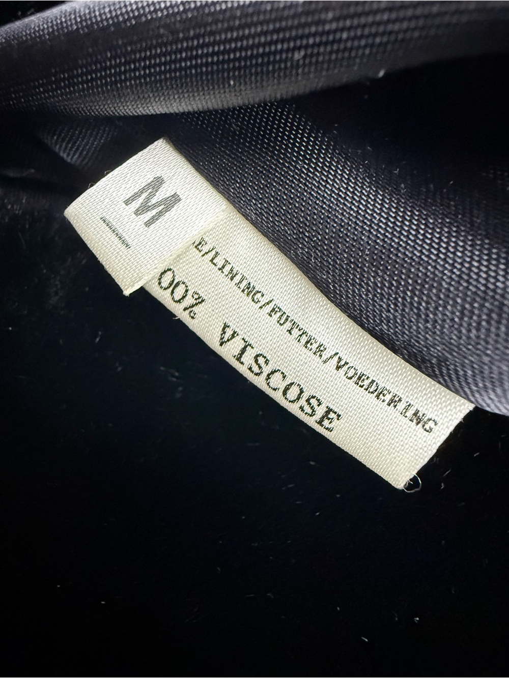 Inscription Rykiel Vintage Black
Faux Fur Coat size M - Picture 8 of 14